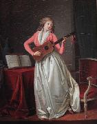 Henri-Nicolas Van Gorp Nina chantant la romance oil painting reproduction